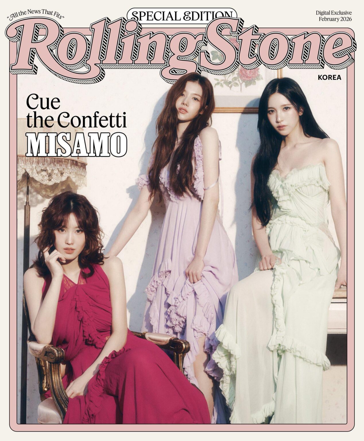 Twice MiSaMo - Rolling Stone Korea (غلاف الإصدار الرقمي الحصري)