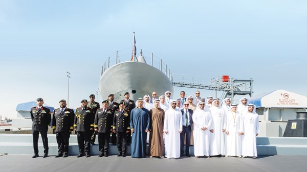 إطلاق أول سفينة لصالح وزارة الدفاع الكويتية