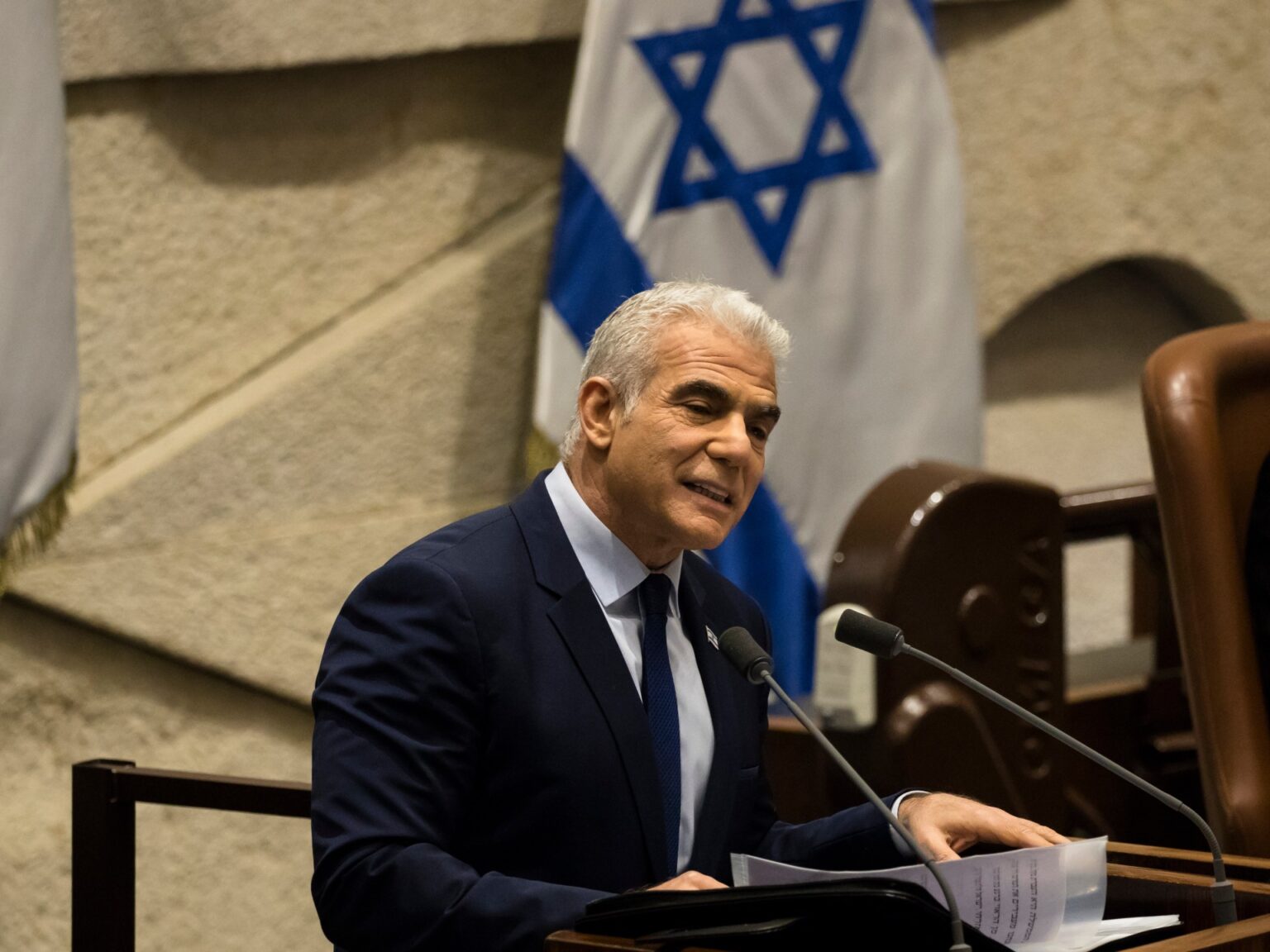 لبيد: إسرائيل متحدة ضد إيران | أخبار