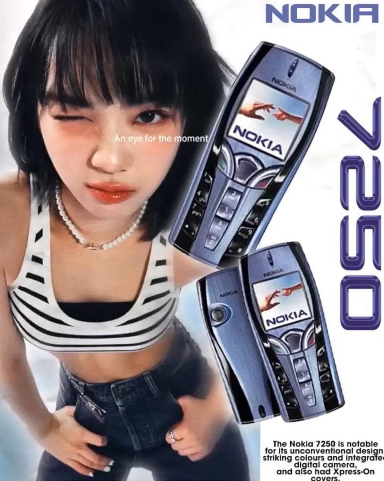 رأيت إعلان نوكيا القديم هذا واعتقدت حرفيًا أنه تشايوون 😭