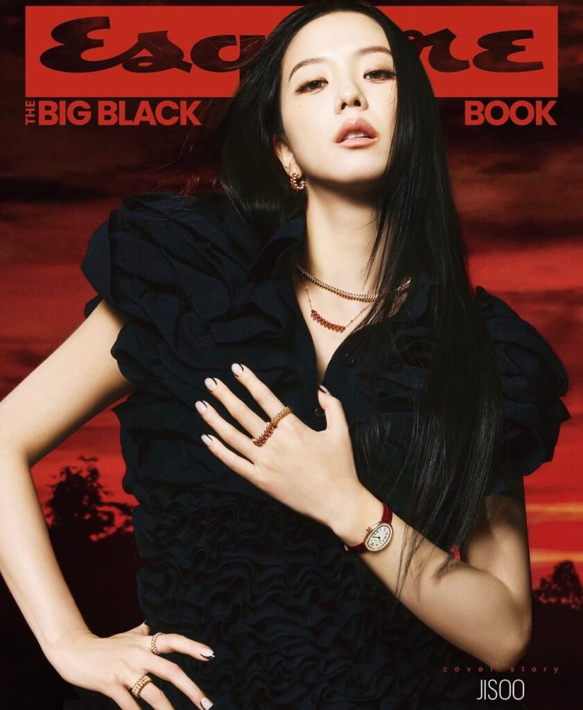 BLACKPINK Jisoo – Esquire Korea x Cartier (غلاف إصدار خاص “الكتاب الأسود الكبير”) BLACKPINK Jisoo - Esquire Korea x Cartier (غلاف إصدار خاص "الكتاب الأسود الكبير")