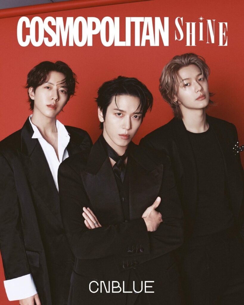 CNBLUE - Cosmopolitan Shine (غلاف عدد مارس 2026 + صورة)