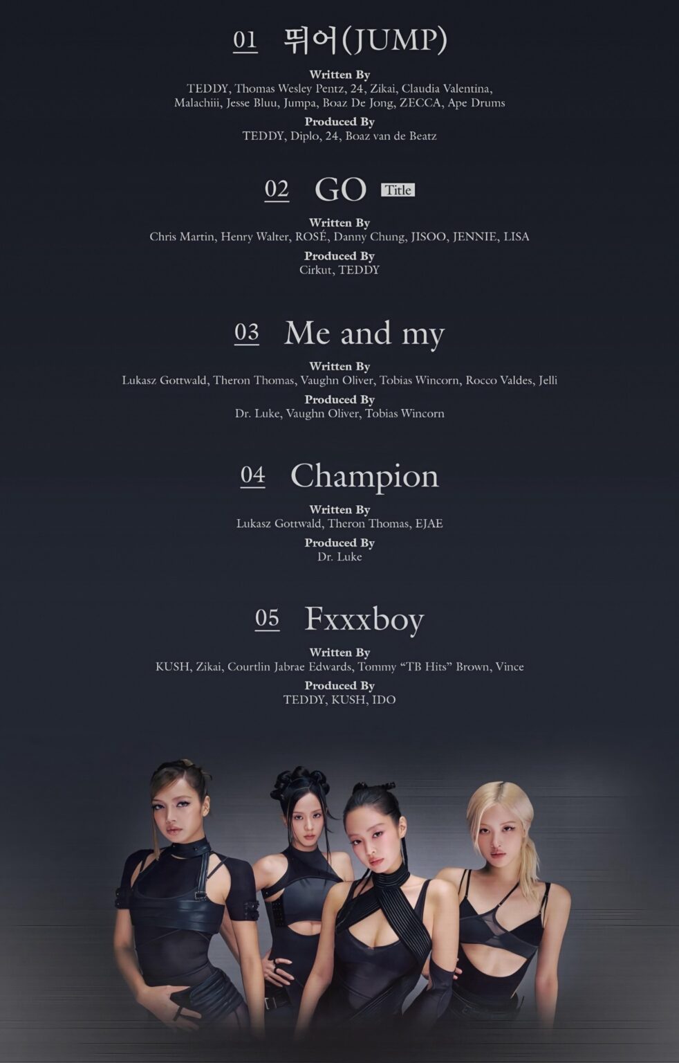 روزيه | بلاك بينك [DEADLINE] ملصق الائتمان