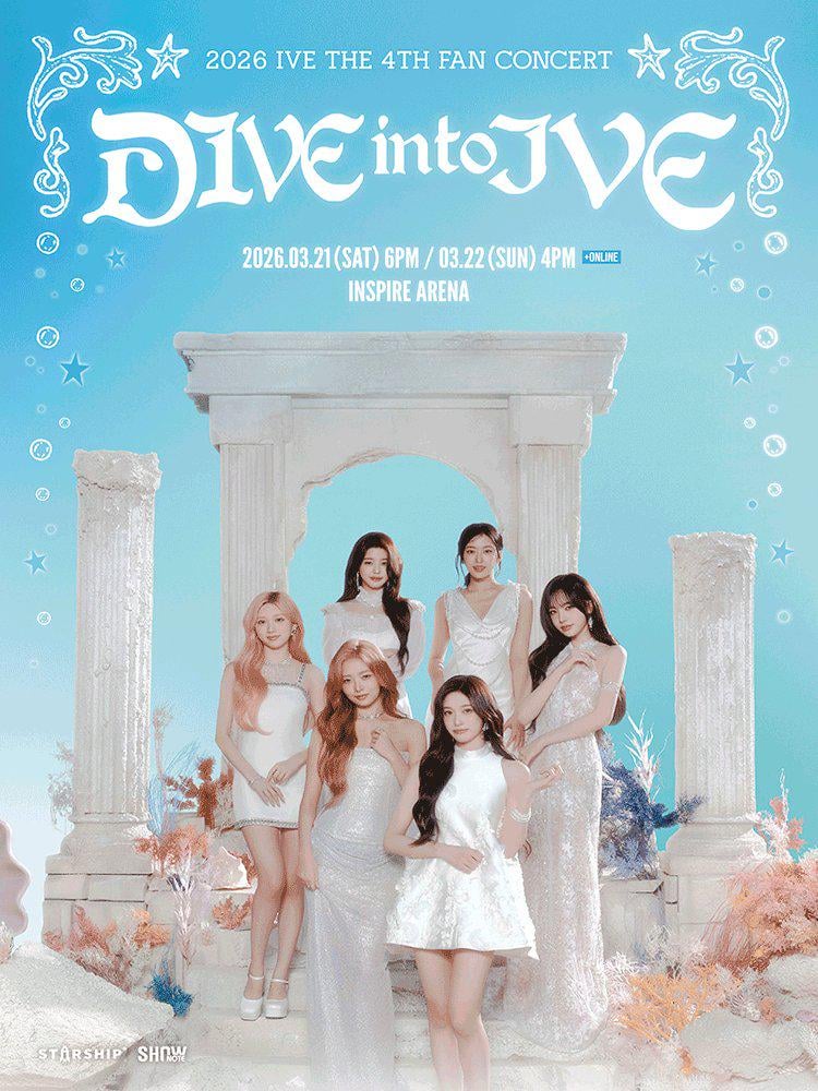 260204 IVE يعلنون عن حفلات المعجبين "DIVE into IVE" في إنشيون
