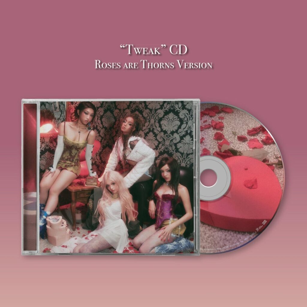 GIRLSET - الأغنية المنفردة الثالثة: Tweak (معاينة تغليف القرص المضغوط والفينيل - إصدار Roses Are Thorns)