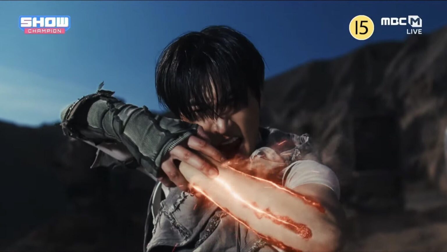 فرقة ATEEZ تحقق فوزها الأول بأغنية "Adrenaline" في برنامج MBC M Show Champion (260211)