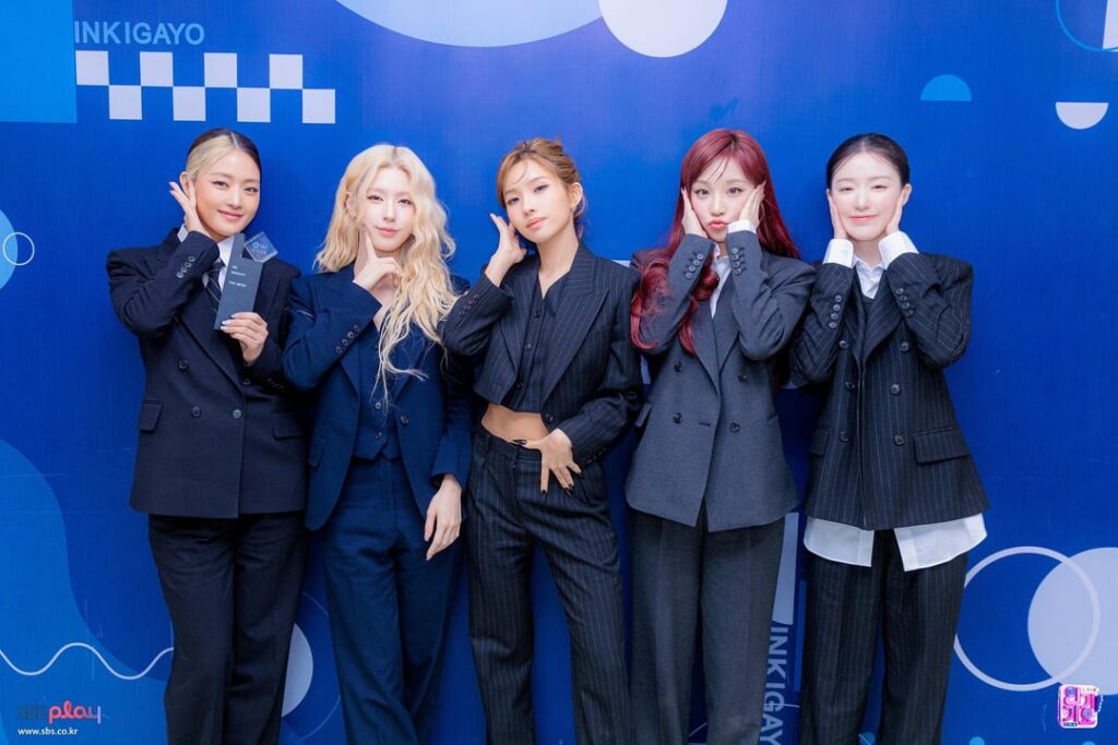 260209 صور Inkigayo في الموقع باستخدام i-dle (أفضل فنان لـ "Mono")