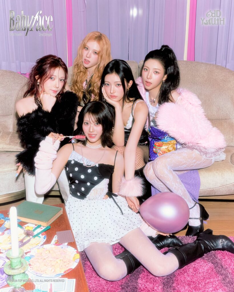 ODD YOUTH – الأغنية المنفردة الثانية: Babyface (الصورة المفاهيمية 1 – المجموعة) ODD YOUTH - الأغنية المنفردة الثانية: Babyface (الصورة المفاهيمية 1 - المجموعة)