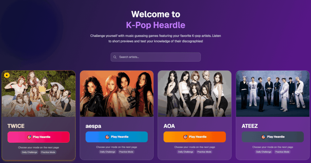 لقد قمت بعمل نسخة محدثة من TWICE Heardle