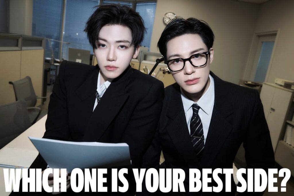 NCT JNJM (Jeno & Jaemin) – الألبوم المصغر الأول: BOTH SIDES (الصورة المفاهيمية – إصدار DAY.) NCT JNJM (Jeno & Jaemin) - الألبوم المصغر الأول: BOTH SIDES (الصورة المفاهيمية - إصدار DAY.)