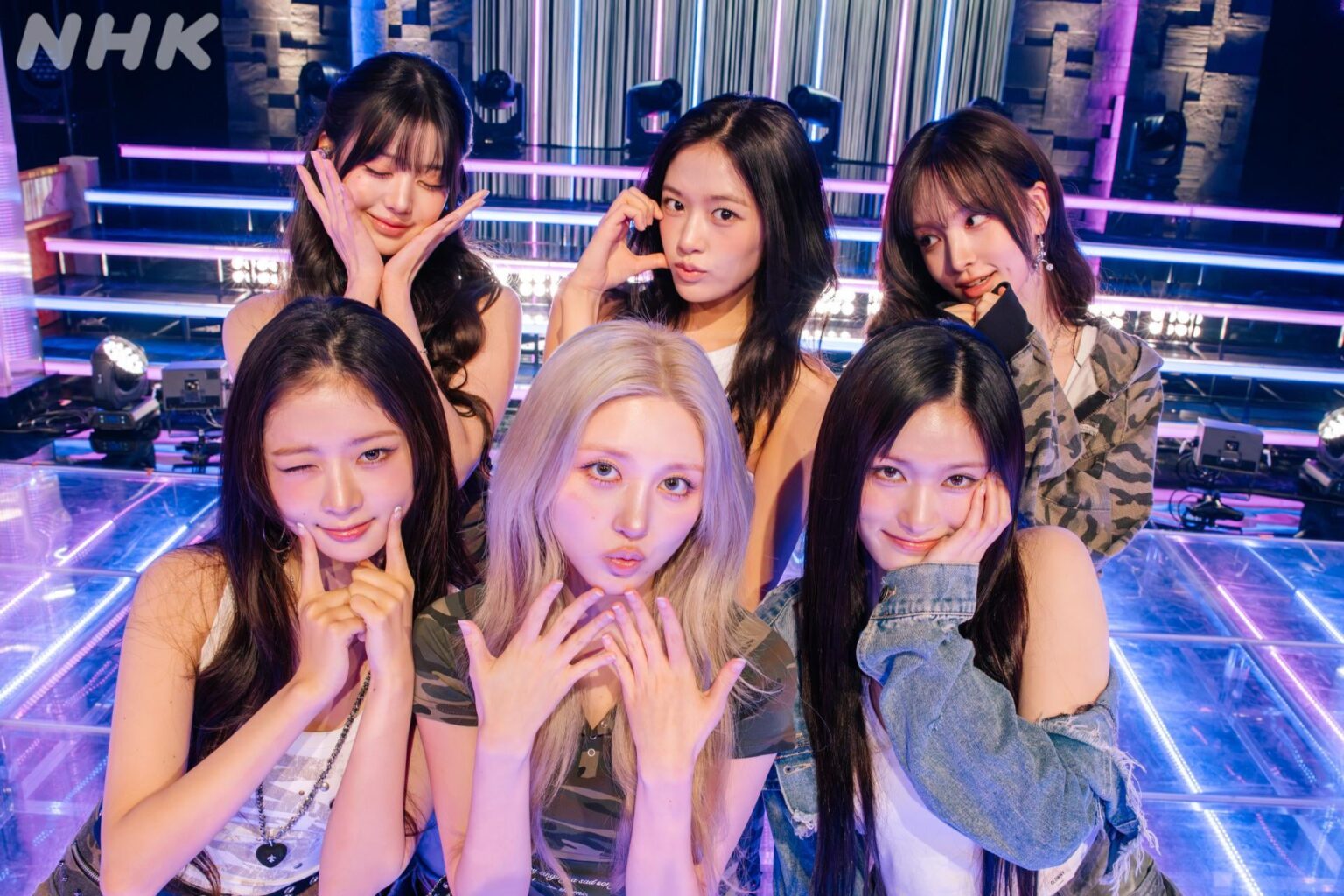 تحديث تويتر لـ 260207 NHK Venue101 مع IVE