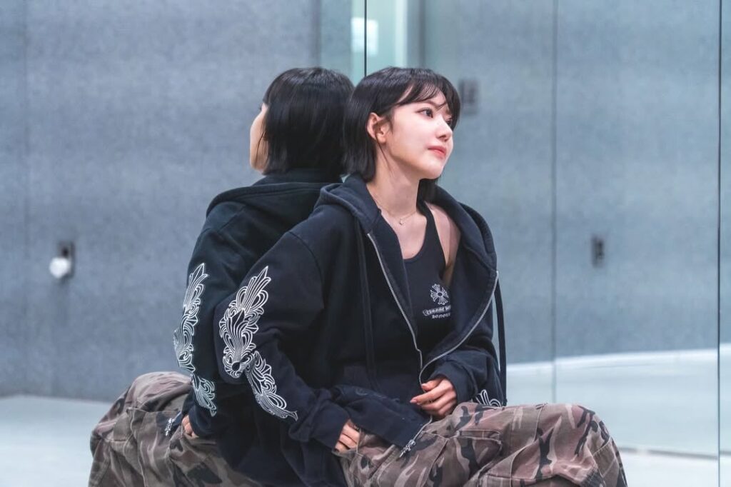 260203 تحديث قصة Jeong Jaehyung من جامعة PSICK على الانستقرام مع مياواكي ساكورا