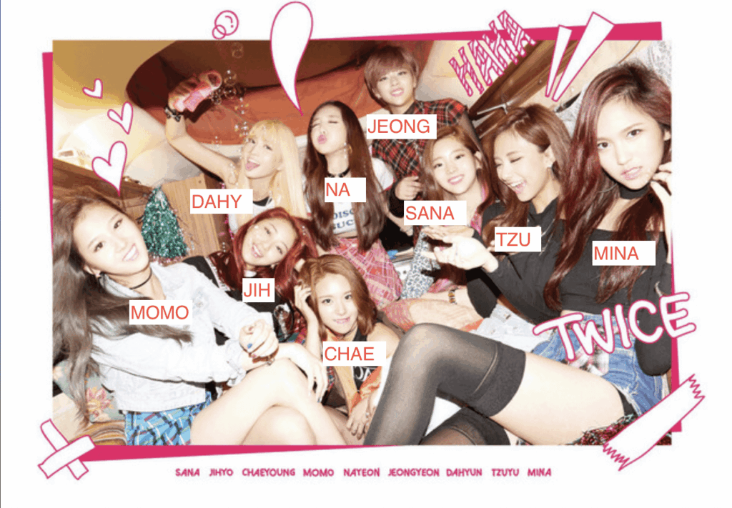 هل قمت بتسمية عضوات TWICE بشكل صحيح في "تبدأ القصة"؟؟