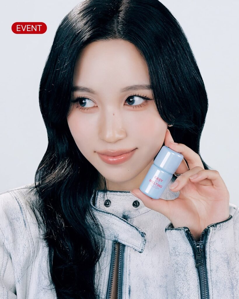 260222 تحديث انستقرام tfit Japan - Mina x Tfit Japan "Easy Fit Melting Blush"