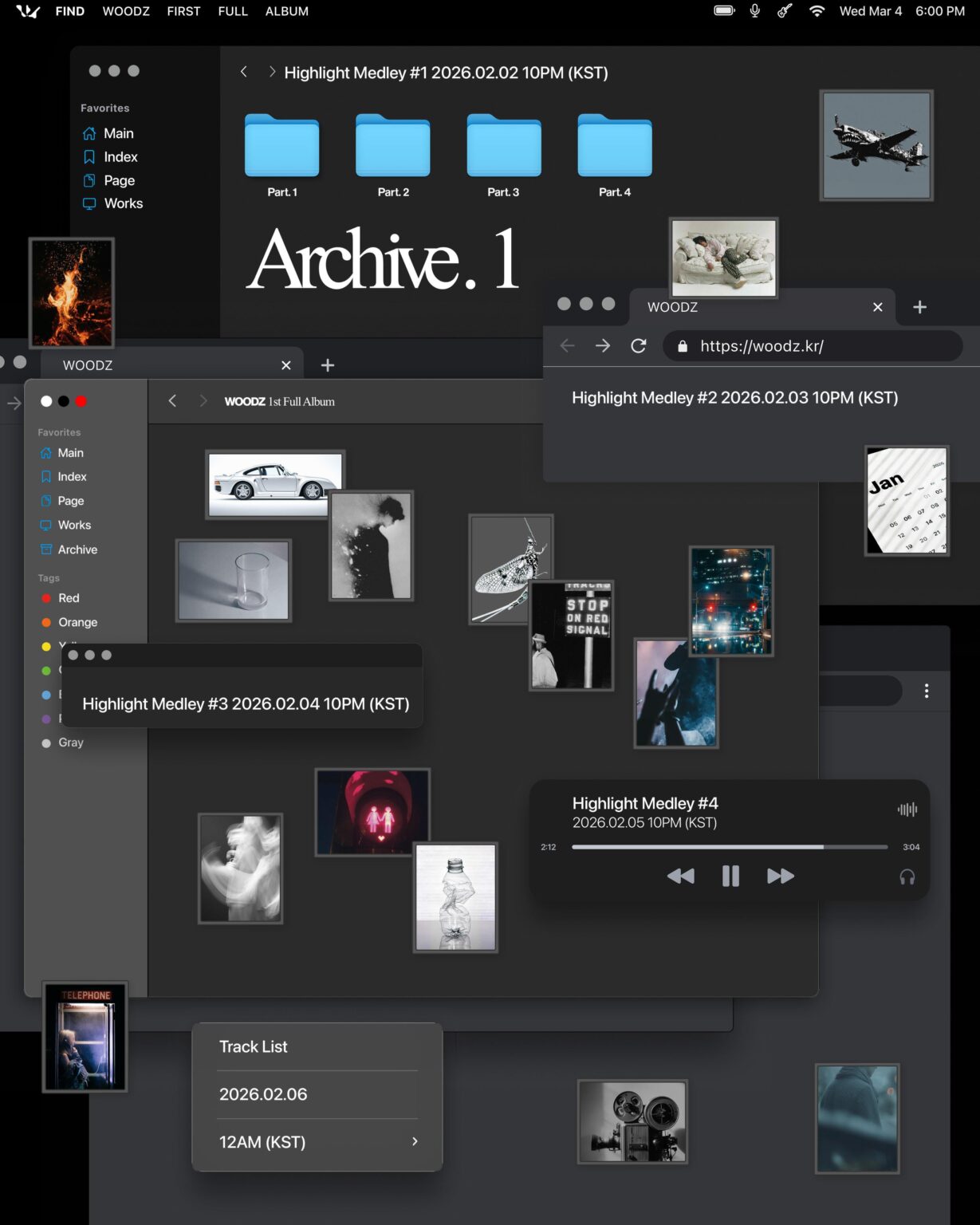 WOODZ - الألبوم الأول الكامل 'أرشيف. 1 '(تسليط الضوء على جدولة ميدلي)