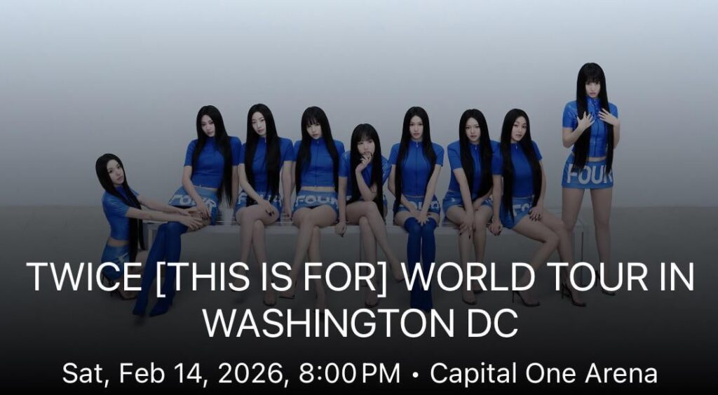 🚨🚨 هدية!! 🚨🚨 تذكرة واحدة لمرتين في واشنطن العاصمة (14/2)