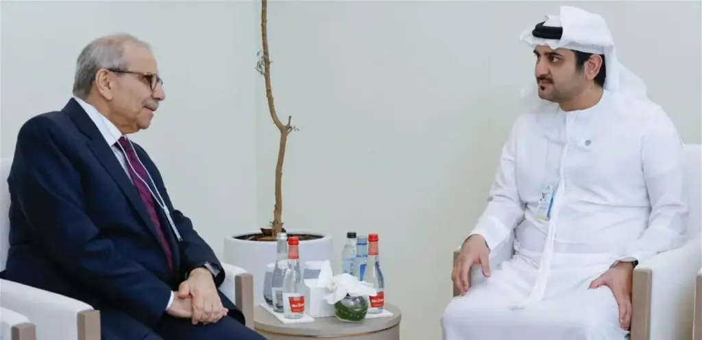 اجتماع بين رئيس الوزراء ونائب حاكم دبي الأول