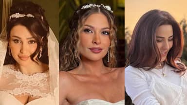 ماغي بو غصن وباميلا الكيك وجيسي عبدو بفساتين الزفاف في رمضان 2026