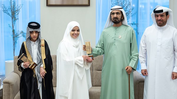 محمد بن راشد يكرم أجمل الأصوات القرآنية للعام 2026 ضمن جائزة دبي الدولية للقرآن الكريم