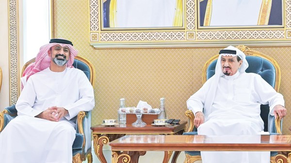 الحكام يواصلون استقبال المهنئين بشهر رمضان المبارك