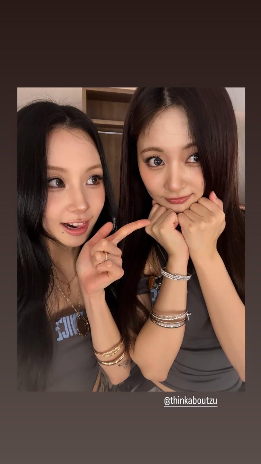 260320 تحديث قصة تشايونغ على الانستقرام مع تزويو - هذا لتايبيه خلف سيلكا