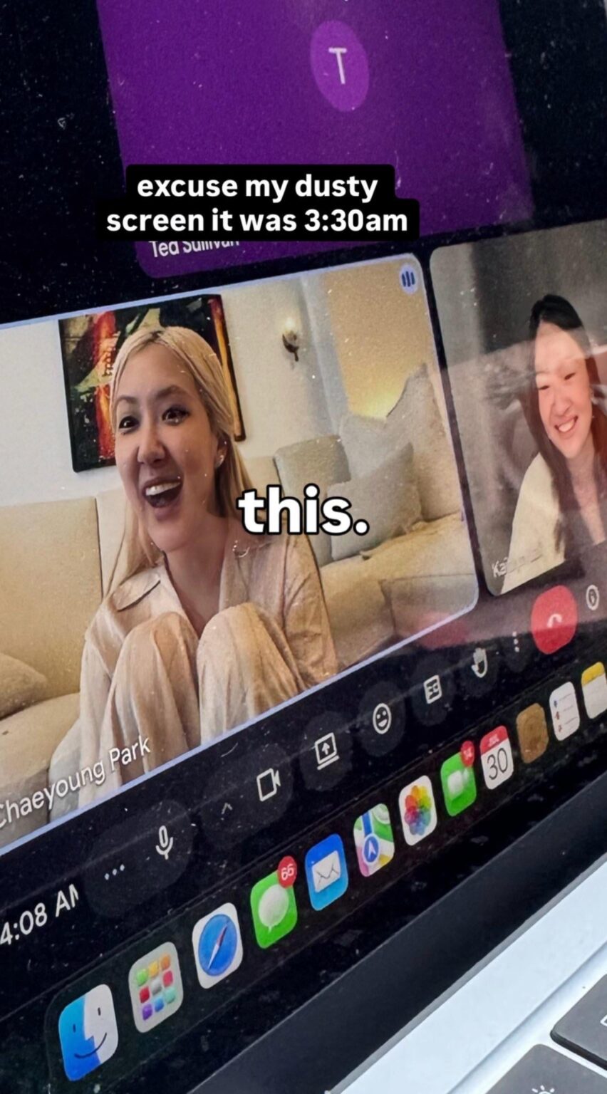 260308 كايتلين لاي (محررة GQ HK) تحديث قصة IG مع روزي