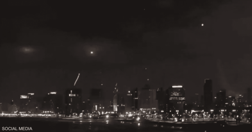 الجيش الإسرائيلي يعلن اعتراض صواريخ أطلقت من إيران