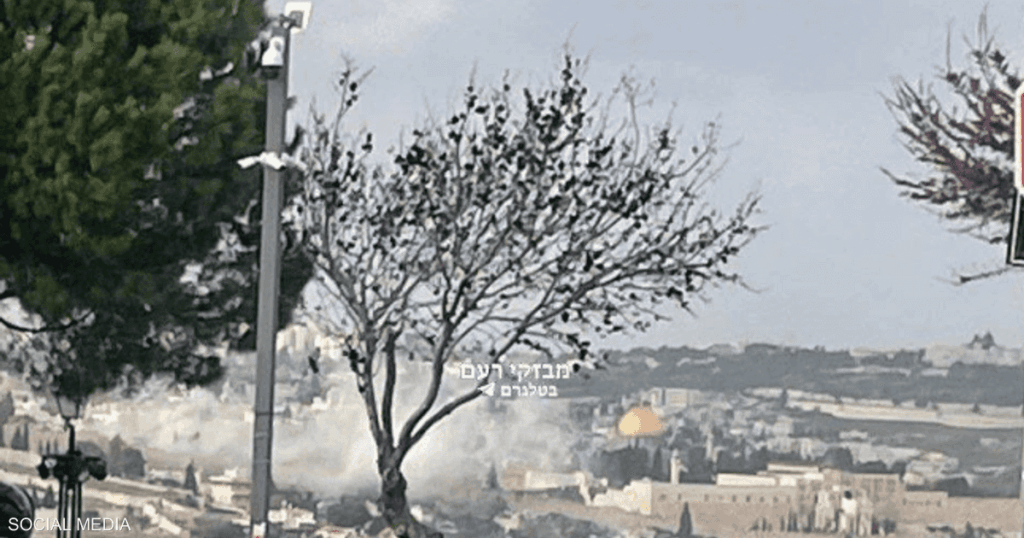 بعد سقوط شظايا قرب "الأقصى".. إسرائيل تندد بـ"جنون" إيران