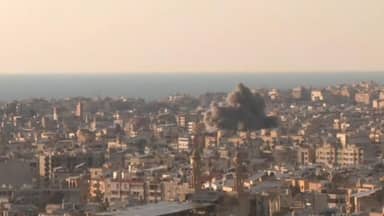 غارة إسرائيلية على الضاحية في هذه الأثناء – MTV Lebanon غارة إسرائيلية على الضاحية في هذه الأثناء - MTV Lebanon