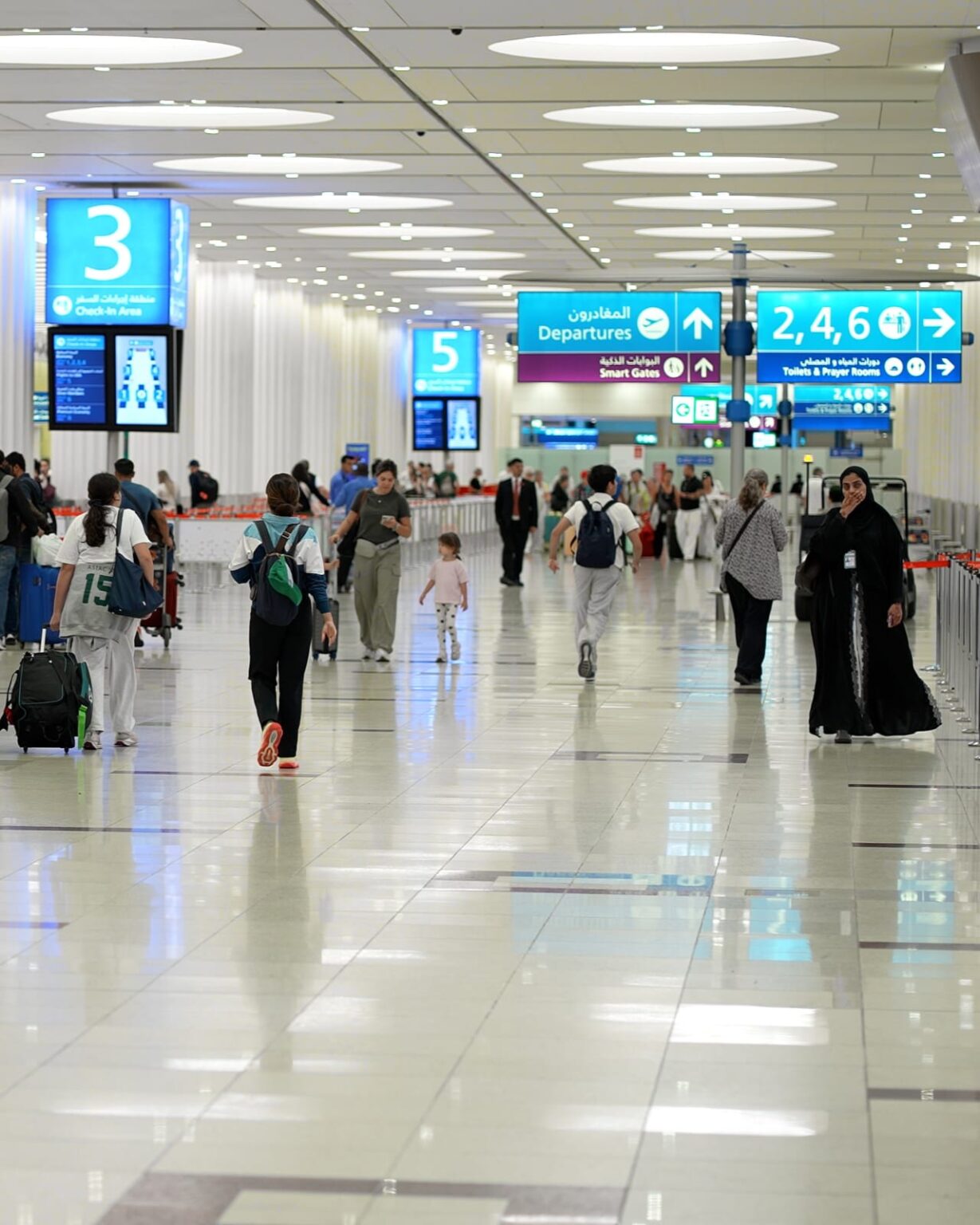 بالصور.. مطار دبي الدولي بعد الاستئناف الجزئي للرحلات