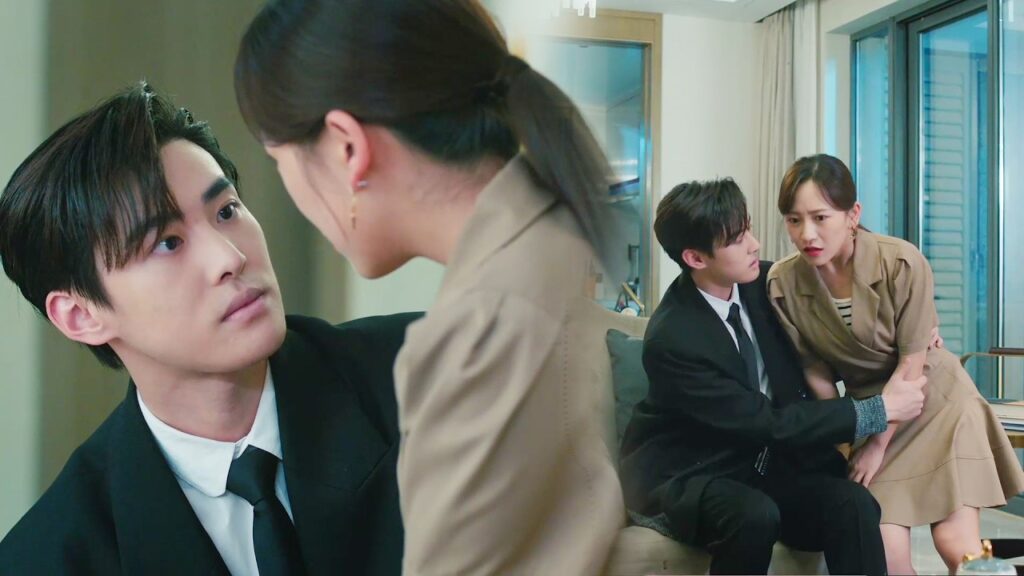 تبقى مع الرئيس بمفردها في الغرفة فتتوتر و تقع عليـه 🔥❤️ الفتاة التي ترى الروائح