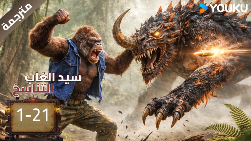 مترجم | سيد الغاب: التناسخ Lord of the Jungle reincarnation | هربت الوحوش حافظوا على سلامتكم /مغامرة