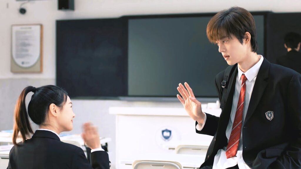 اعلان حلقة 07 تونغ شياولي يعترف بحبه في الصف لكنها ترفضه 😱😭💔  Too Young To Love