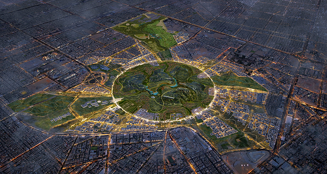 حديقة الملك سلمان ترسي مشروعاً بطابع سكني على تحالف تقوده شركة رتال