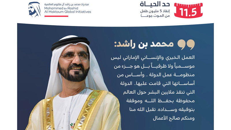 «حدّ الحياة» تحقق أكثر من 2.8 مليار درهم خلال الشهر الكريم