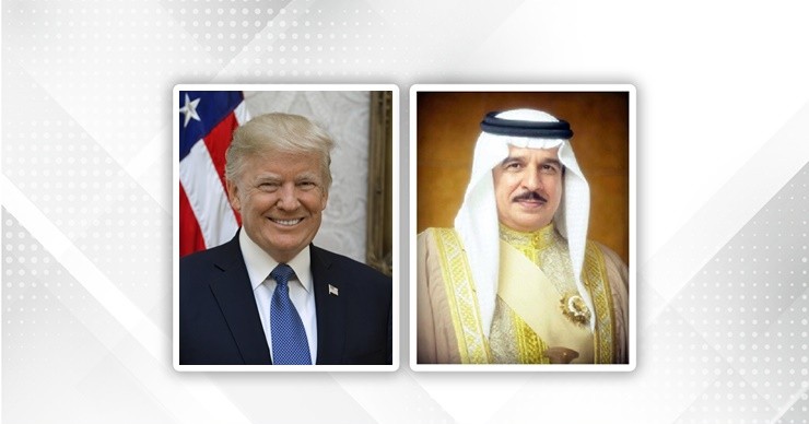 ترامب يؤكد لملك البحرين هاتفياً دعم واشنطن الكامل لدول الخليج وإدانته للهجمات الإيرانية