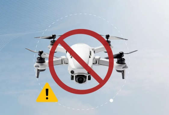 يجب التوقف التام عن تشغيل الطائرات المسيرة لتجنب المخالفات القانونية