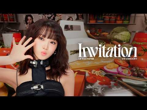 LE SSERAFIM – حفل VR: دعوة (فيديو تشويقي) LE SSERAFIM - حفل VR: دعوة (فيديو تشويقي)