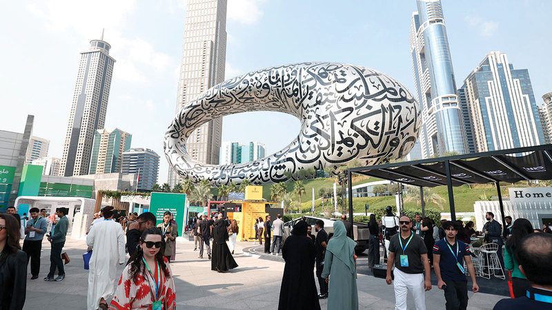 دبي تتمتع بمنظومة اقتصادية متكاملة تجمع بين الرؤية الاستشرافية والسياسات الاستباقية والانفتاح التجاري والاستثماري. أرشيفية