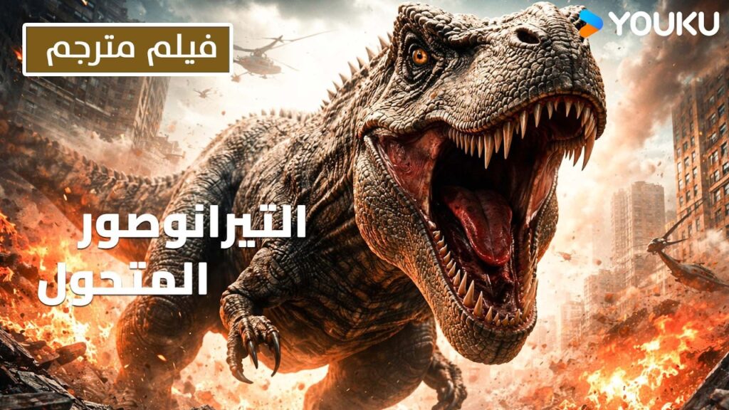 فيلم خيال علمي مثير عن هجوم الديناصورات  | [التيرانوصور المُتحول]|طفرة جينية تسبب أزمة| كارثة|YOUKU
