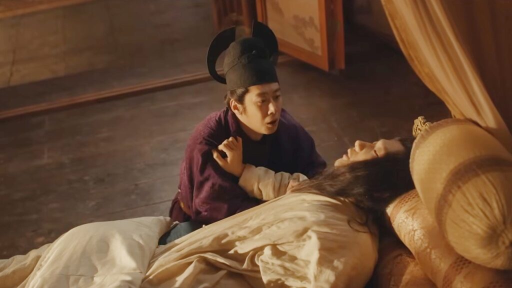 الوداع الأخير على عتبة العرش😔الملك يلفظ أنفاسه الأخيرة وهو يلقن أخاه دروس قاسية ويوصيه بزفاف أخيه