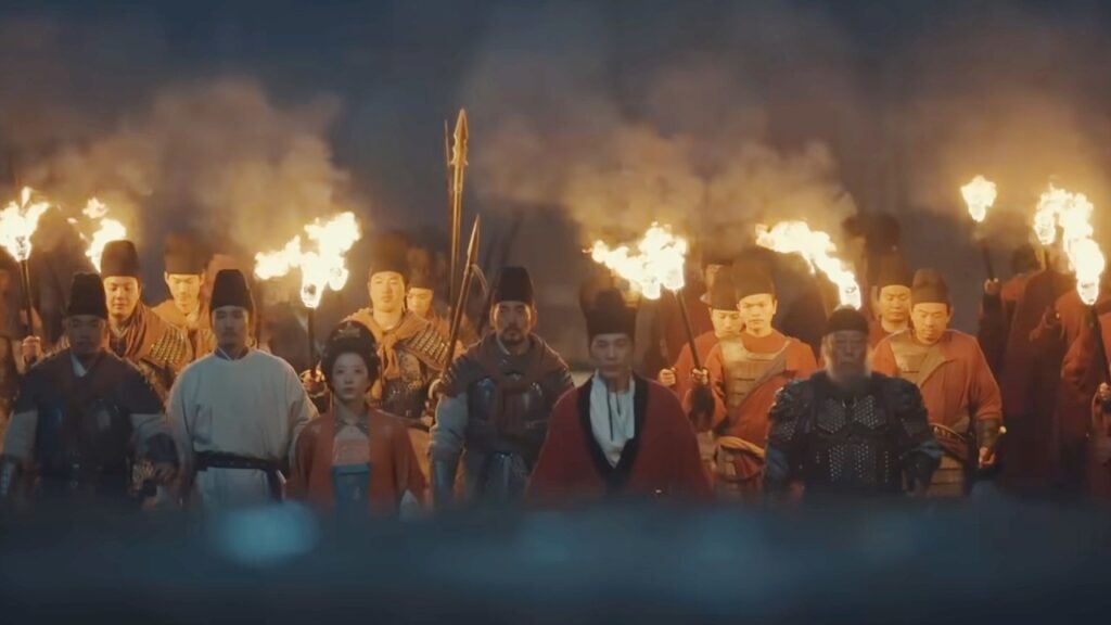 ليست كل التيجان مجدًا😮يرتدي بطلنا تاجا من الشوك ليحمي عائلته بينما فتاته تنتظر خلف الحرس بقلب يرتجف