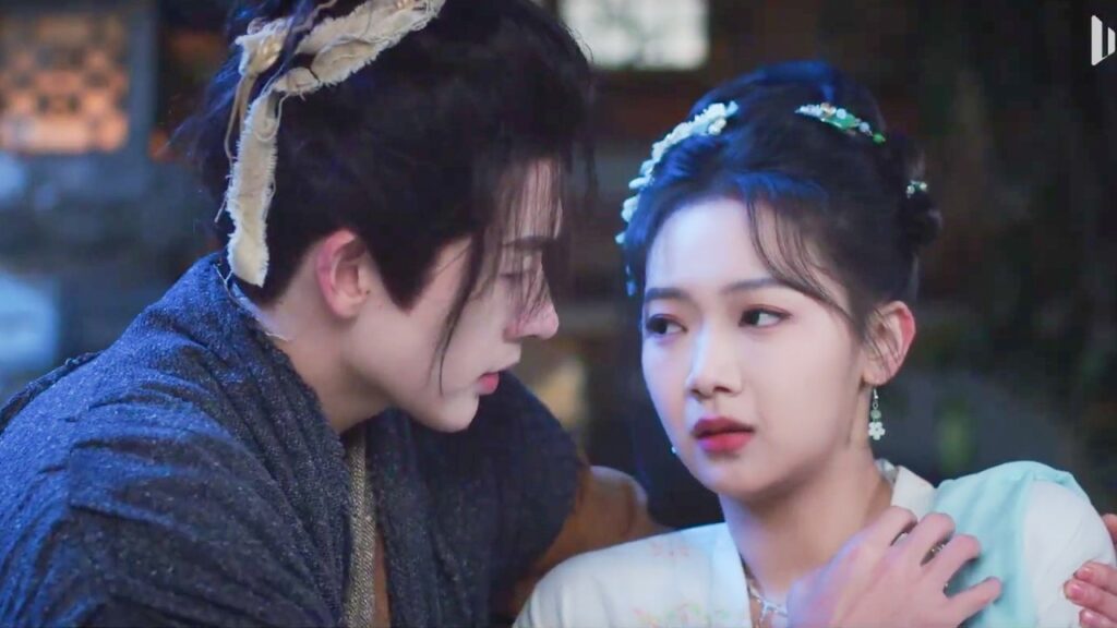 يعانقها و يبقل الجرح الذي يؤلمها , انه يحبها بجنون🔥❤️ ألغاز تشانغآن