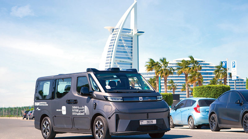 بدء التشغيل التجاري للتاكسي ذاتي القيادة في «أم سقيم» و«جميرا» بدبي بدء التشغيل التجاري للتاكسي ذاتي القيادة في «أم سقيم» و«جميرا» بدبي