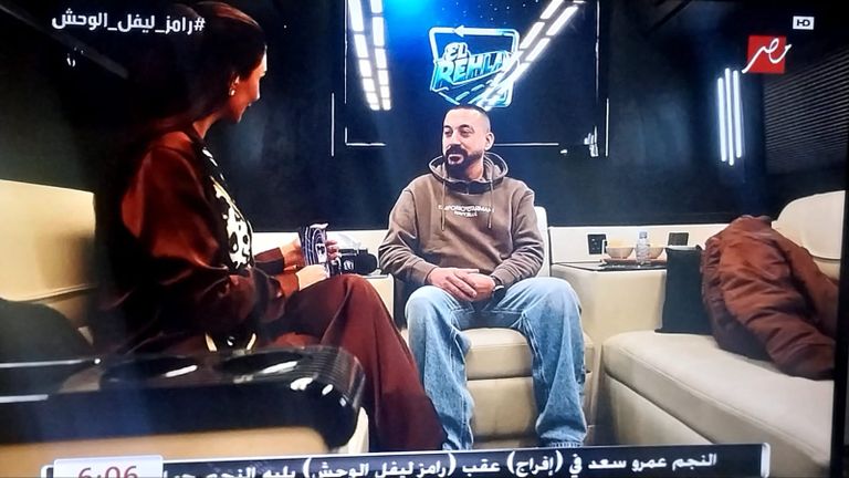 دياب في برنامج «رامز ليفل الوحش»