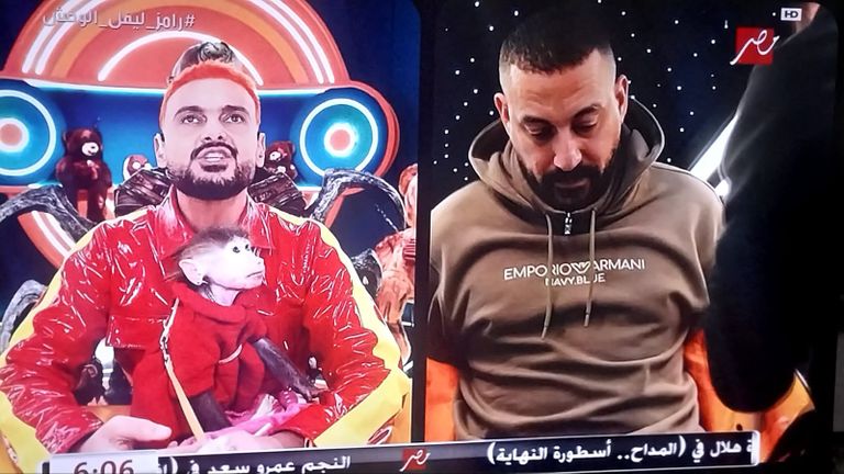 دياب في برنامج «رامز ليفل الوحش»