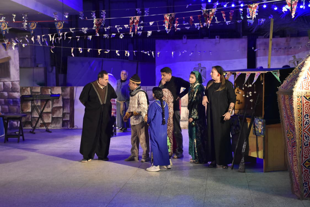العرض المسرحي “فرحة رمضان“.