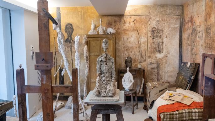 متحف يجمع أكثر من عشرة آلاف عملاً لجياكوميتي في باريس متحف يجمع أكثر من عشرة آلاف عملاً لجياكوميتي في باريس