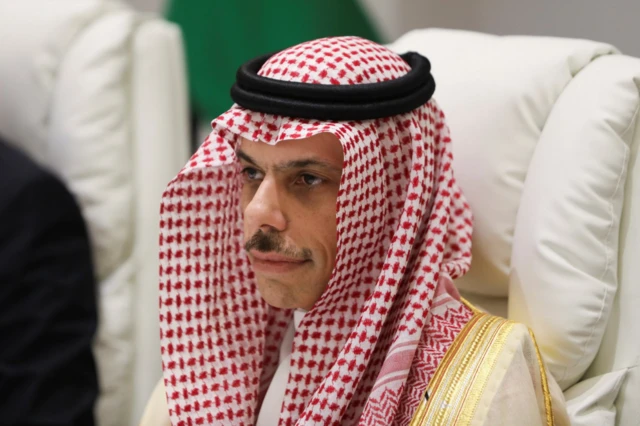 وزير الخارجية السعودي، الأمير فيصل بن فرحان