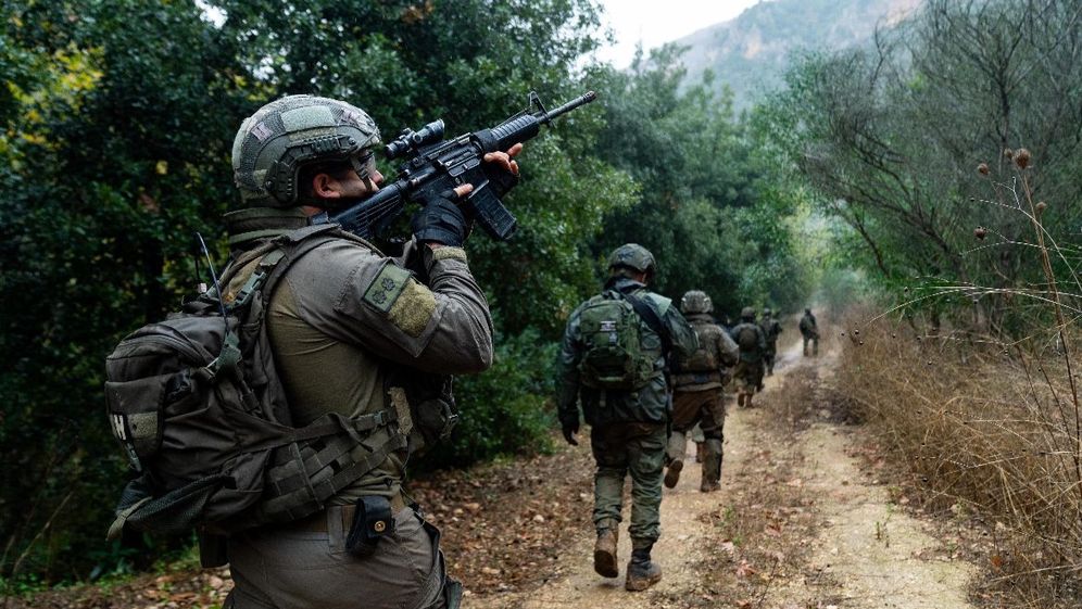 قوات الجيش الإسرائيلي في منطقة نهر الليطاني، جنوب لبنان